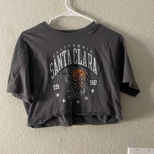 Hollister Santa Clara Cropped Tee